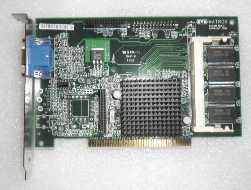 Matrox Millenium G200 G2+MSDP-8N 8MB PCI Graphics Adapter
